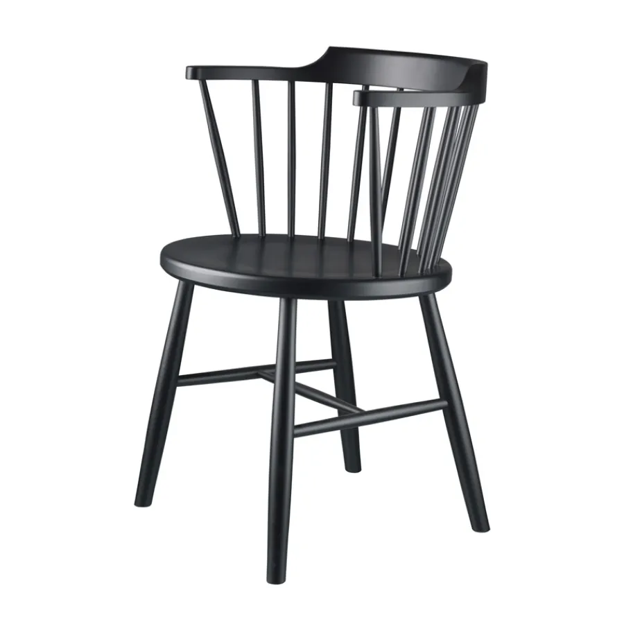 FDB Møbler J18 Stuhl Schwarz Best