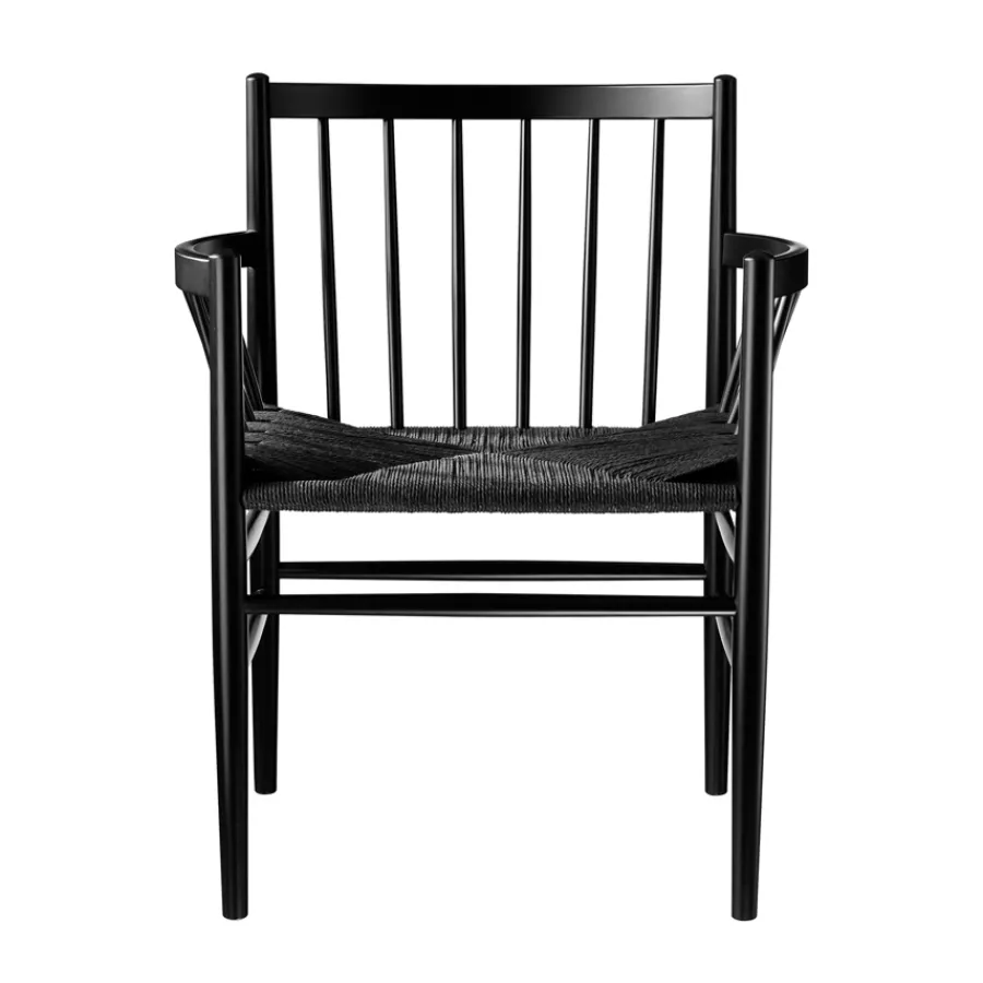 FDB Møbler J81 Stuhl Schwarz/Schwarz Sale