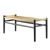 FDB Møbler J83B Bank Buche Schwarz/Natur Nordic Swan Ecolabel Discount