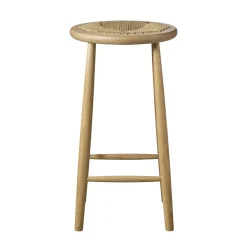 FDB Møbler J165C Hocker Natur/Natur Outlet
