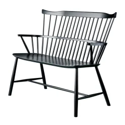 FDB Møbler J52D Bank Schwarz Best