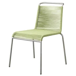 FDB Møbler M20 - Teglgård Stuhl Metall /Green Best