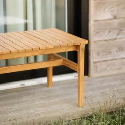 FDB Møbler M10 Sammen Bank 3-Sitzer Gartenmöbel Natur Fashion