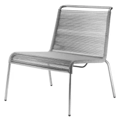FDB Møbler M20L - Teglgård Lounge Chair Metall / Light Grey Fashion