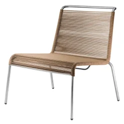 FDB Møbler M20L - Teglgård Lounge Chair Metall / Brown Sale