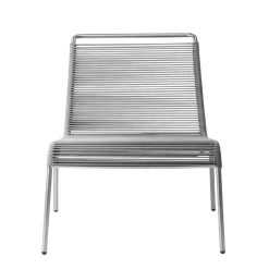 FDB Møbler M20L - Teglgård Lounge Chair Metall / Light Grey Fashion