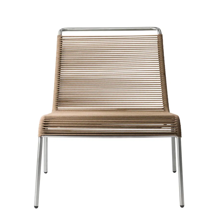 FDB Møbler M20L - Teglgård Lounge Chair Metall / Brown Sale