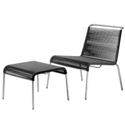 FDB Møbler M20L - Teglgård Lounge Chair Metall / Black Clearance
