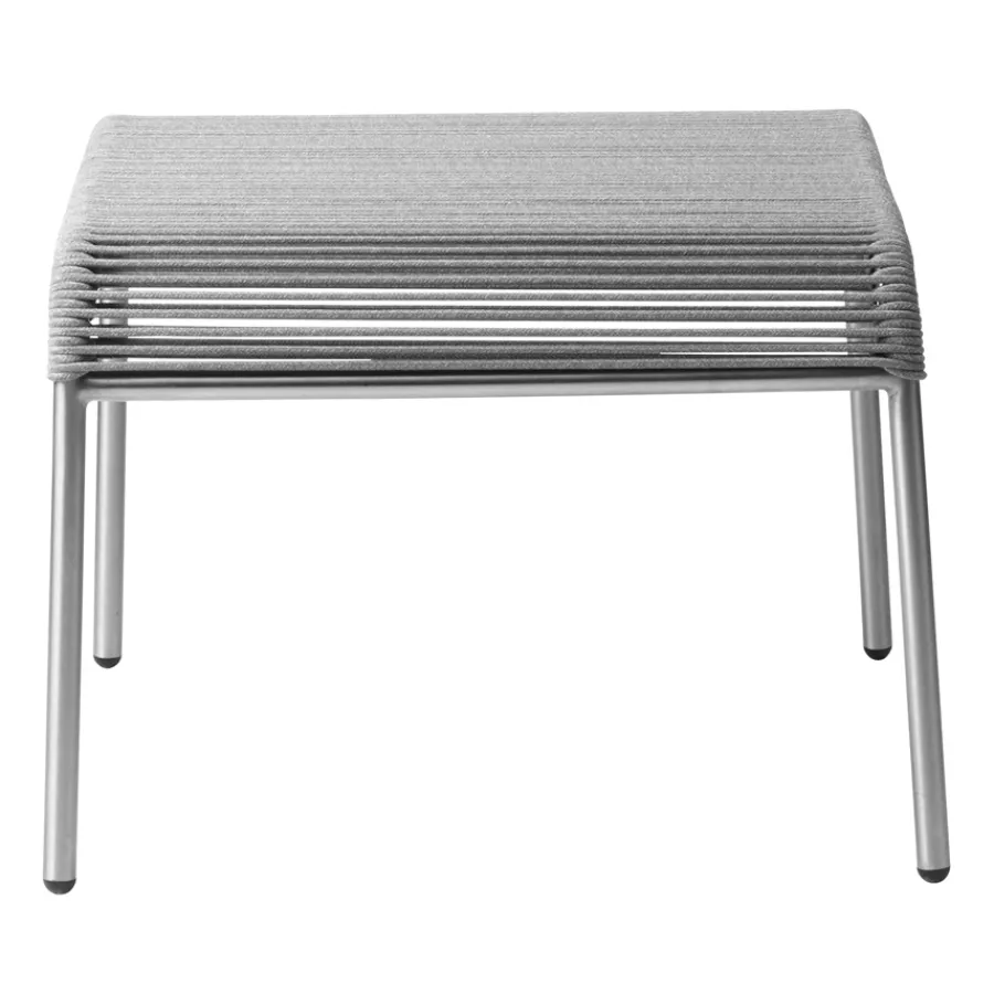 FDB Møbler M20S - Teglgård Fußhocker Metall / Light Grey Fashion
