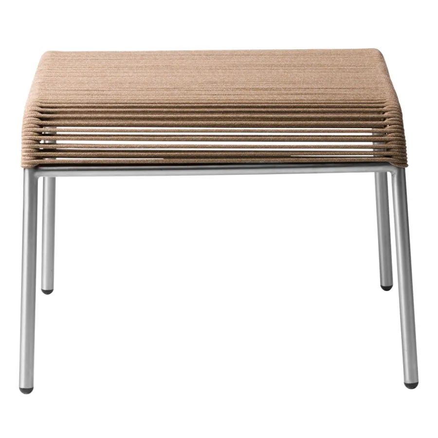 FDB Møbler M20S - Teglgård Fußhocker Metall / Brown Sale