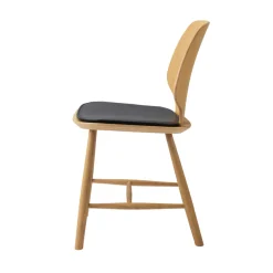 FDB Møbler R5 - Nøje Stuhlkissen Schwarz 43 cm Discount