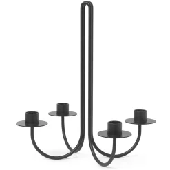 Ferm Living Kerzenhalter Sway Black Sale