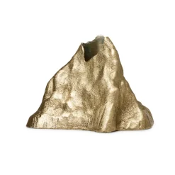 Ferm Living Kerzenhalter Stone Large Brass Outlet
