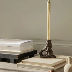 Ferm Living Kerzenhalter Dito Single Dark Brown Discount