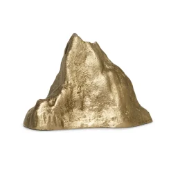 Ferm Living Kerzenhalter Stone Large Brass Outlet