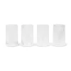 Ferm Living Kleines Glas Ripple Verrines Clear 4er-Set Discount