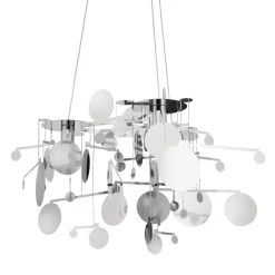 FUNDAMENTAL.BERLIN Balance Kronleuchter Silver Sale