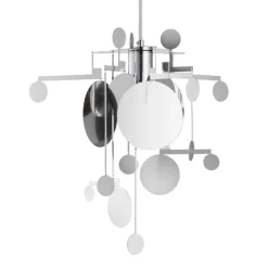 FUNDAMENTAL.BERLIN Balance Pendelleuchte Silver Fashion