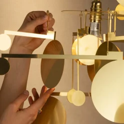 FUNDAMENTAL.BERLIN Balance Kronleuchter Gold Best