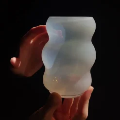 FUNDAMENTAL.BERLIN Muse Vase S Opal White Best