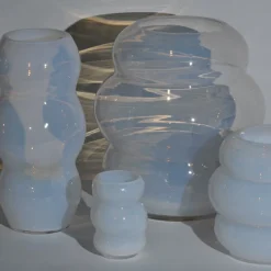 FUNDAMENTAL.BERLIN Muse Vase S Opal White Best
