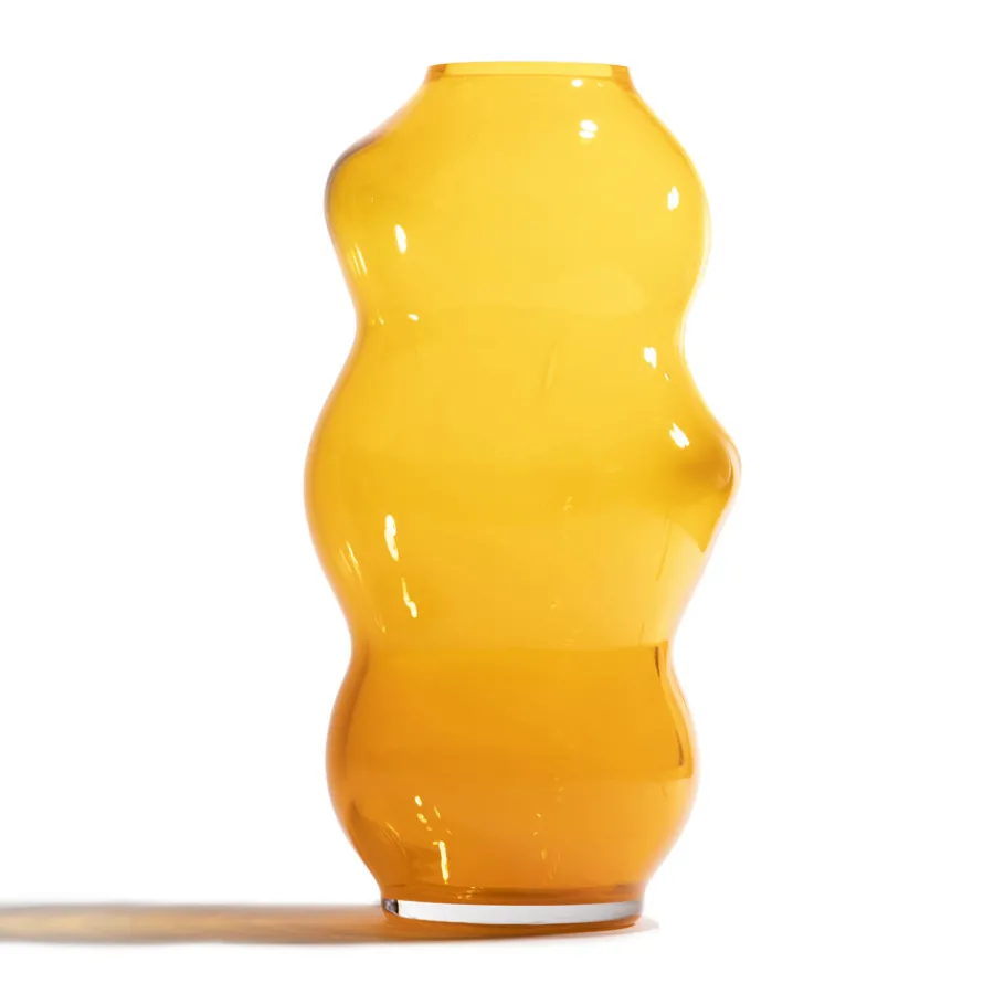 FUNDAMENTAL.BERLIN Vase Muse Large Saffron Hot