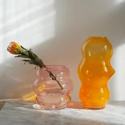 FUNDAMENTAL.BERLIN Vase Muse Medium Clear Copper Outlet