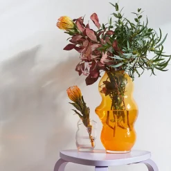 FUNDAMENTAL.BERLIN Vase Muse Large Saffron Hot