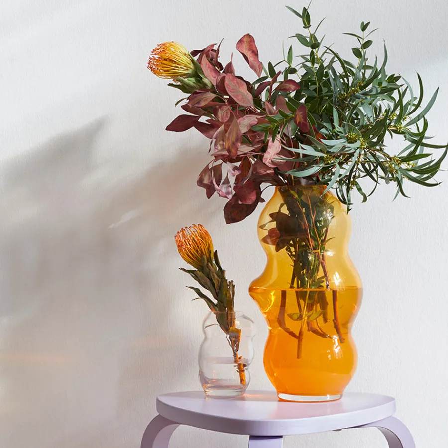 FUNDAMENTAL.BERLIN Vase Muse Large Saffron Hot