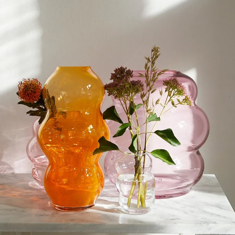 FUNDAMENTAL.BERLIN Vase Muse Large Saffron Hot