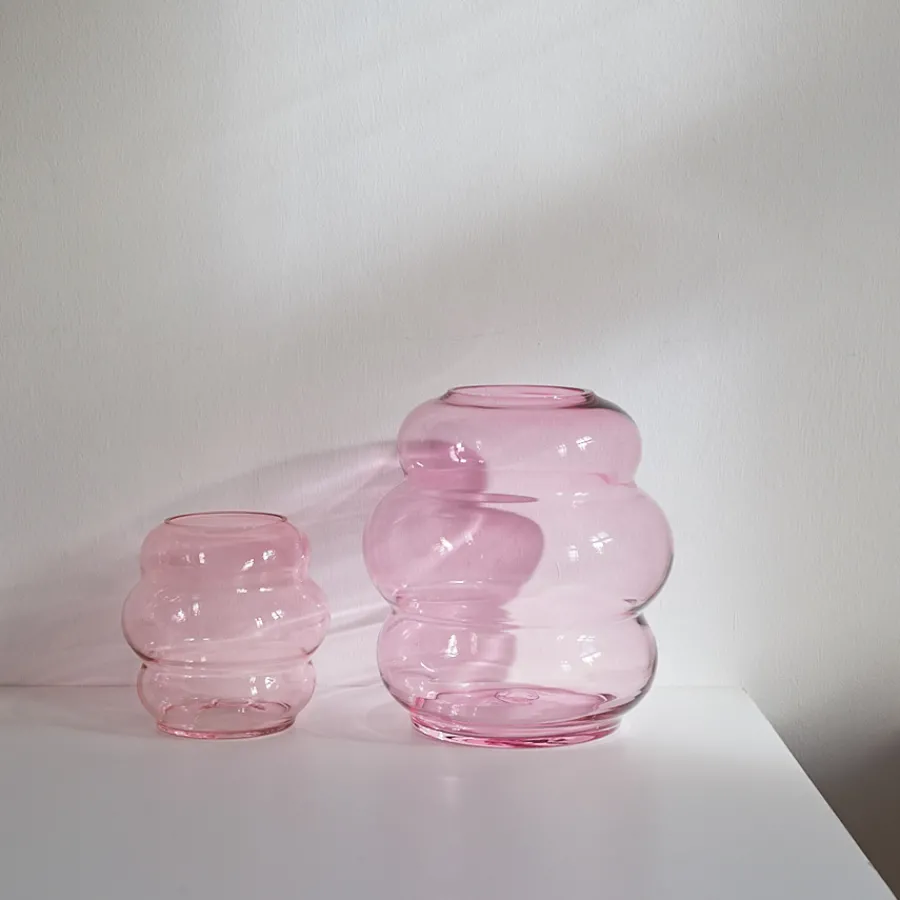 FUNDAMENTAL.BERLIN Vase Muse XL Rubine Hot