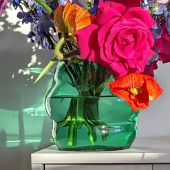 FUNDAMENTAL.BERLIN Vase Muse M Emerald New