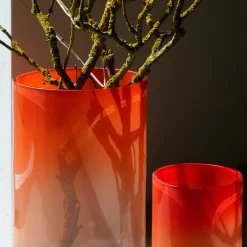 FUNDAMENTAL.BERLIN Vase Rise Racing Red XL Sale