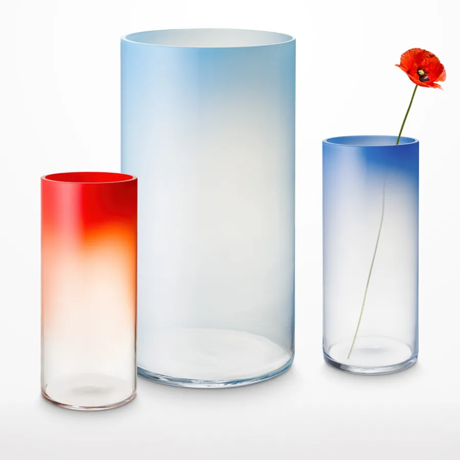 FUNDAMENTAL.BERLIN Vase Rise Racing Red L Best