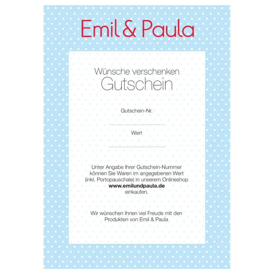 Geschenk-Gutschein Best
