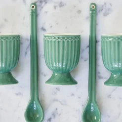 GreenGate Eierbecher Alice Dusty Green Fashion
