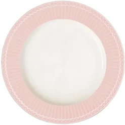 GreenGate großer Porzellan Teller Alice Pale Pink 26 cm Fashion