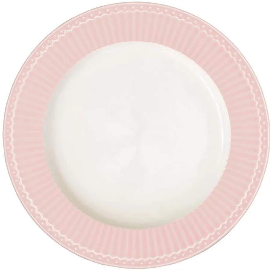 GreenGate großer Porzellan Teller Alice Pale Pink 26 cm Fashion