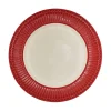 GreenGate großer Porzellan Teller Alice Red 26 cm Discount