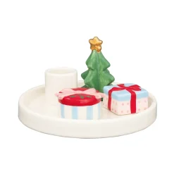 GreenGate Kerzenhalter rund white Geschenkset Hot