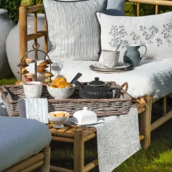GreenGate Kissenhülle Ofelia white bestickt 30x50cm Discount