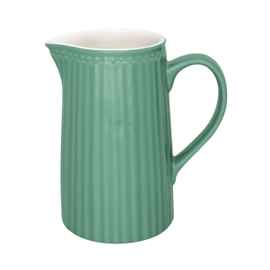 GreenGate Krug Alice Dusty Green 1L Hot