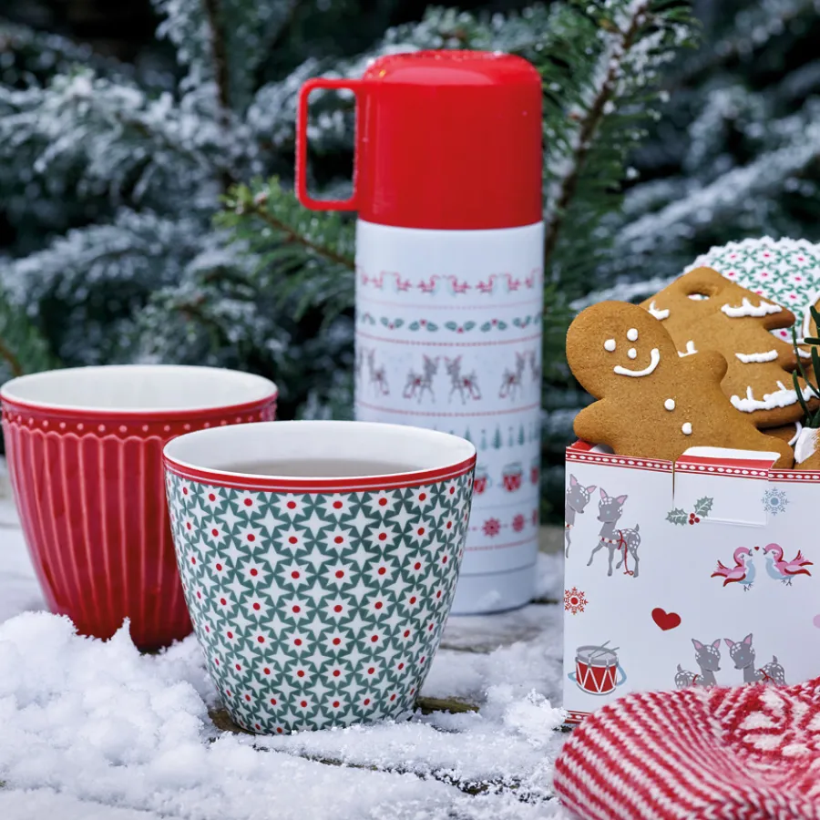 GreenGate Latte Cup Alice Red Fashion