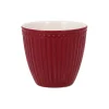 GreenGate Latte Cup Becher Alice claret red Fashion