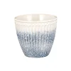 GreenGate Latte Cup Becher Alice ripple blue Outlet