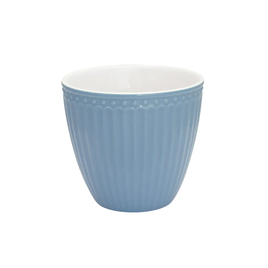 GreenGate Latte Cup Becher Alice Sky Blue New