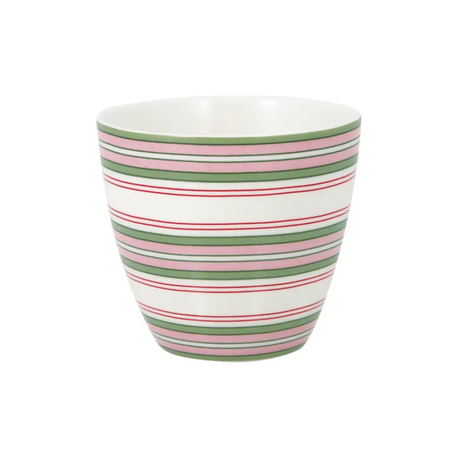 GreenGate Latte Cup Becher Carola white Discount