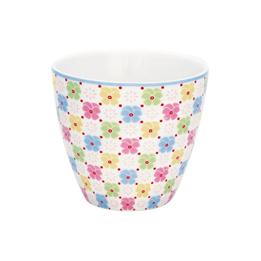 GreenGate Latte Cup Becher Edie white Outlet