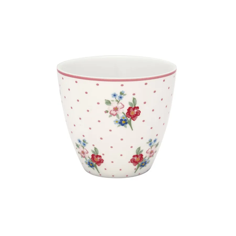 GreenGate Latte Cup Becher Eja White New
