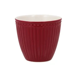 GreenGate Latte Cup Becher Alice claret red Fashion